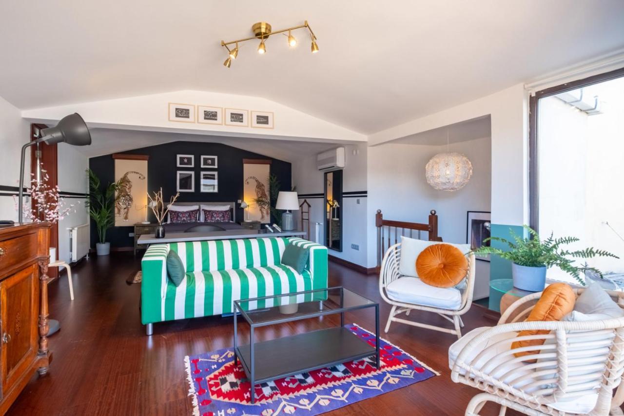 Apartmán Flat With Terrace Near Istiklal Street Istanbulská provincie Exteriér fotografie