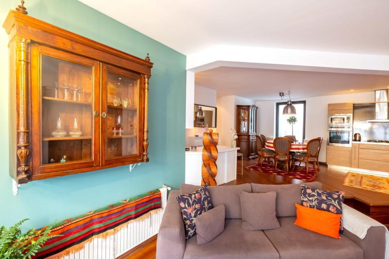 Apartmán Flat With Terrace Near Istiklal Street Istanbulská provincie Exteriér fotografie