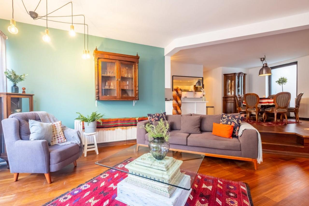 Apartmán Flat With Terrace Near Istiklal Street Istanbulská provincie Exteriér fotografie