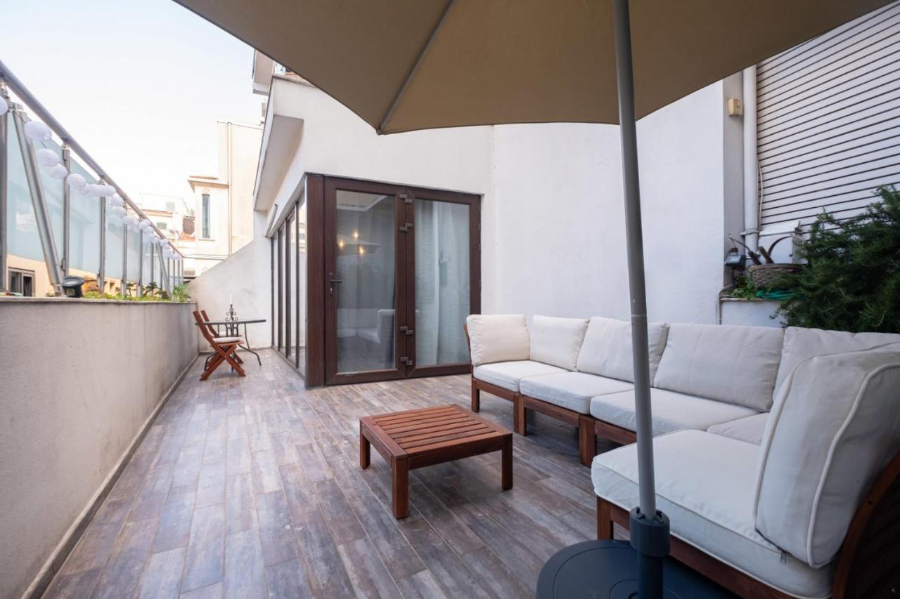 Apartmán Flat With Terrace Near Istiklal Street Istanbulská provincie Exteriér fotografie