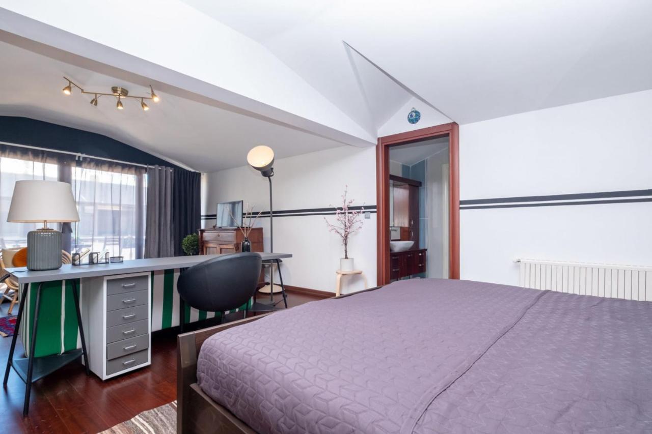 Apartmán Flat With Terrace Near Istiklal Street Istanbulská provincie Exteriér fotografie