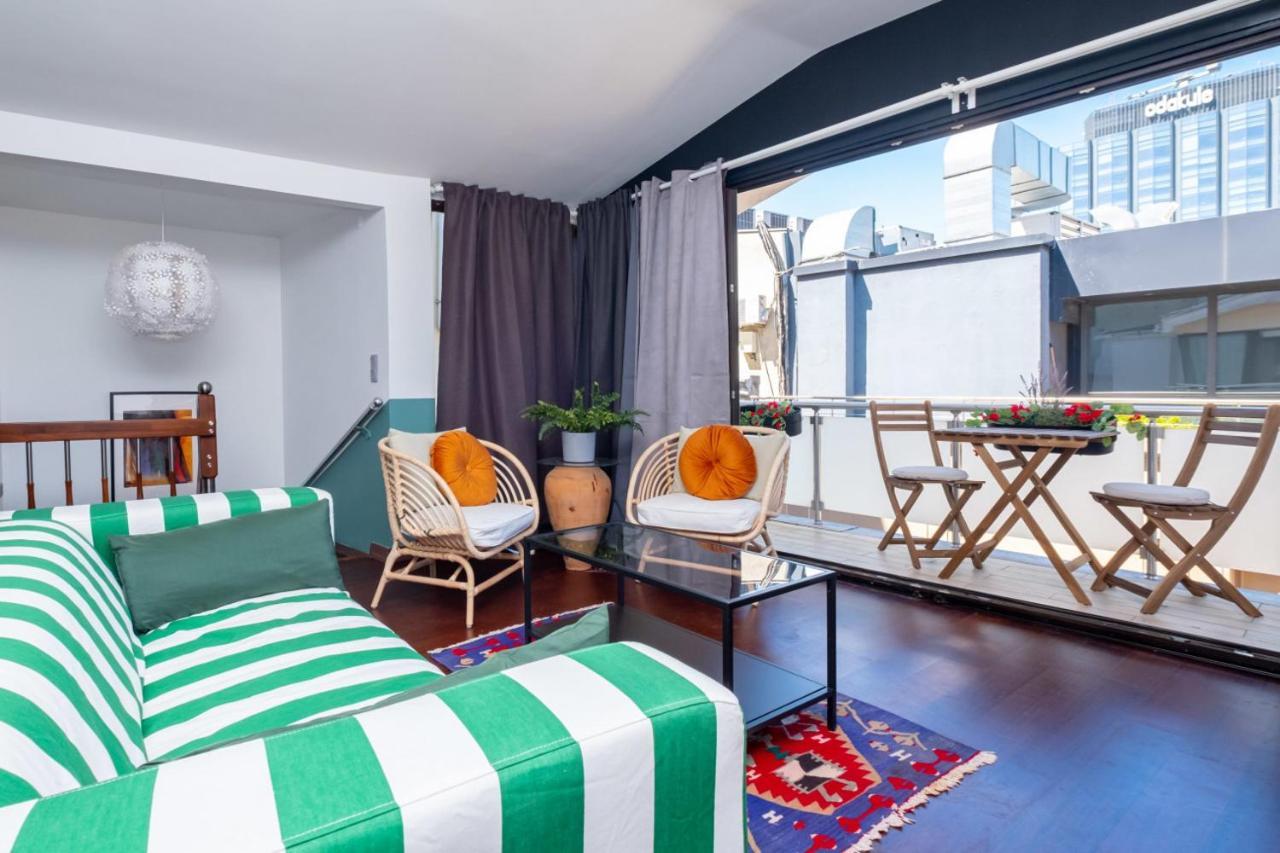 Apartmán Flat With Terrace Near Istiklal Street Istanbulská provincie Exteriér fotografie